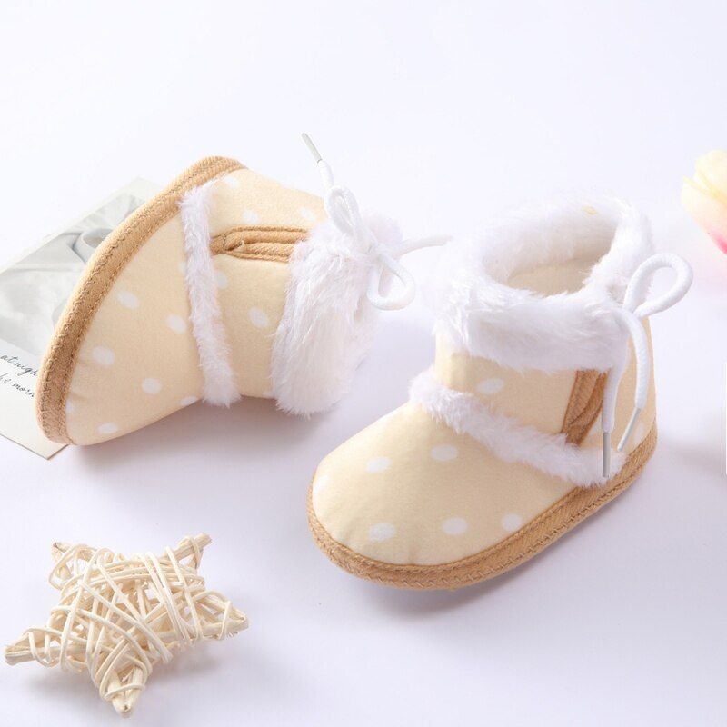 Tarmiel Baby Boysin Lämmin Saappaat - Beige