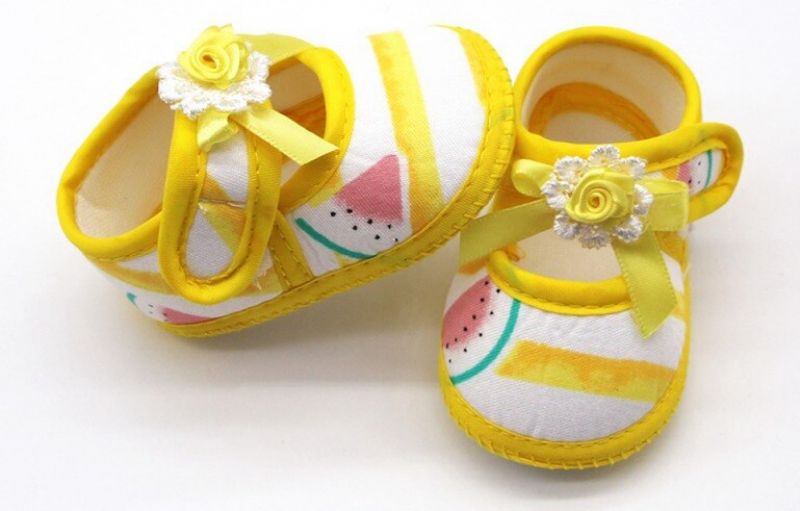 Teresa Baby Tyttöjen Flats -kengät - Keltainen