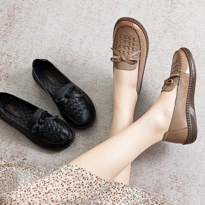 Thalia Naisten Loafer-kengät - Khaki