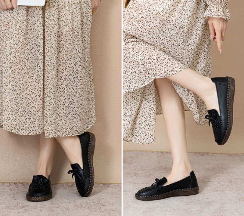 Thalia Naisten Loafer-kengät - Khaki