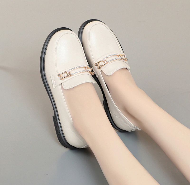 Thalia Naisten Loafer-kengät - Beige