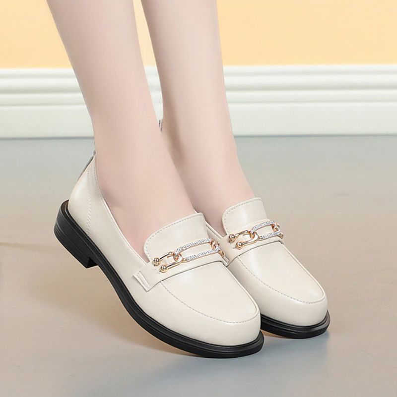 Thalia Naisten Loafer-kengät - Beige