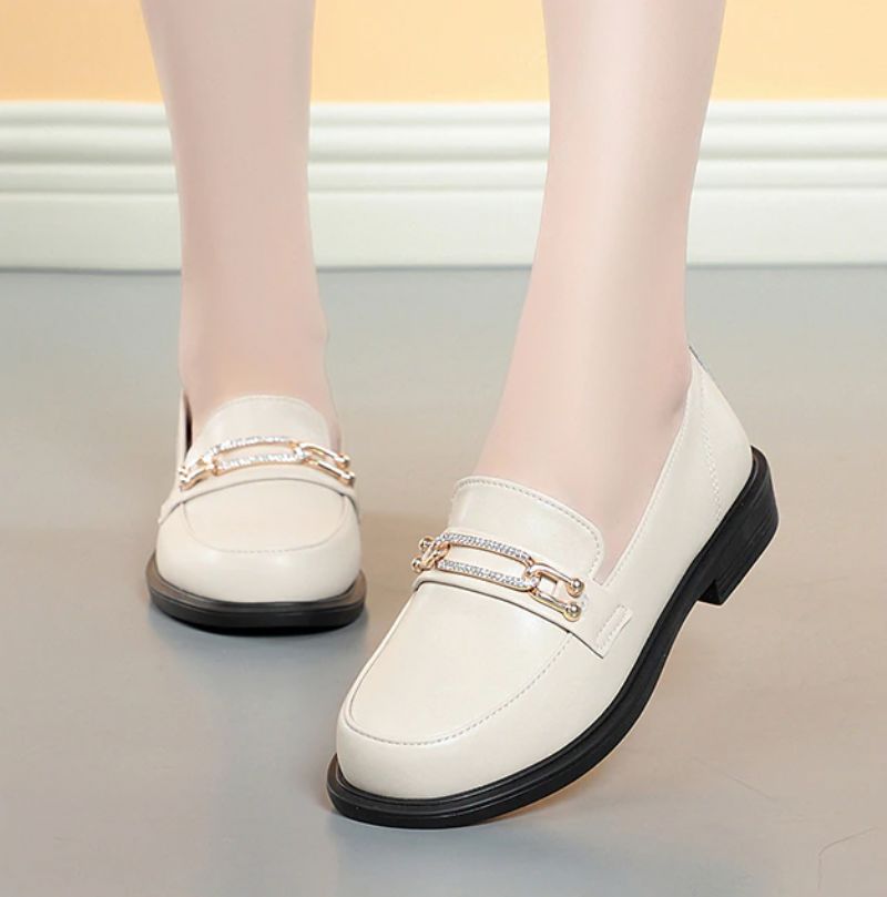 Thalia Naisten Loafer-kengät - Beige
