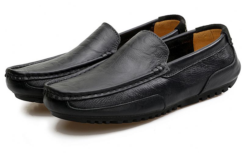 Thomas Miesten Loafers Vapaa-ajan Kengät - Musta