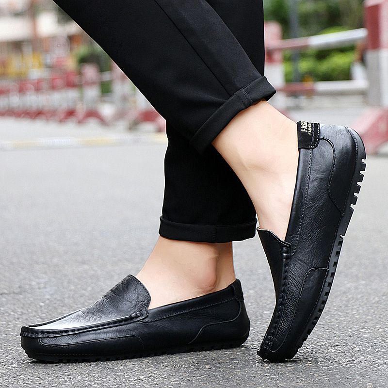 Thomas Miesten Loafers Vapaa-ajan Kengät - Musta