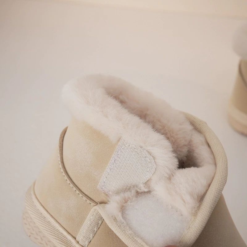 Timmy Baby Boysin Lumisaappaat - Beige Turkis