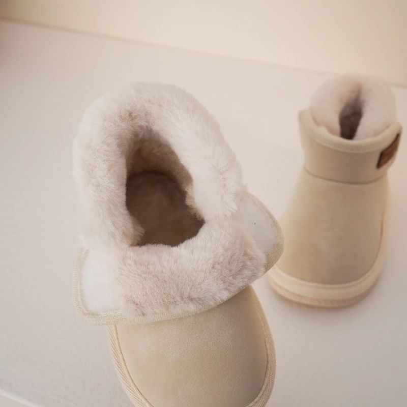 Timmy Baby Boysin Lumisaappaat - Beige Turkis