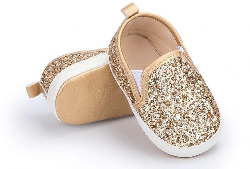 Trina Baby Tyttöjen Loafers Vapaa-ajan Kengät - Kulta