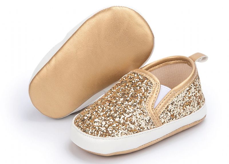 Trina Baby Tyttöjen Loafers Vapaa-ajan Kengät - Kulta