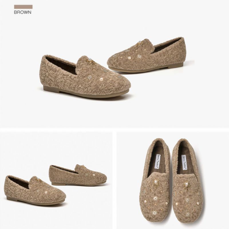 Trina Naisten Loafer-kengät - Ruskea