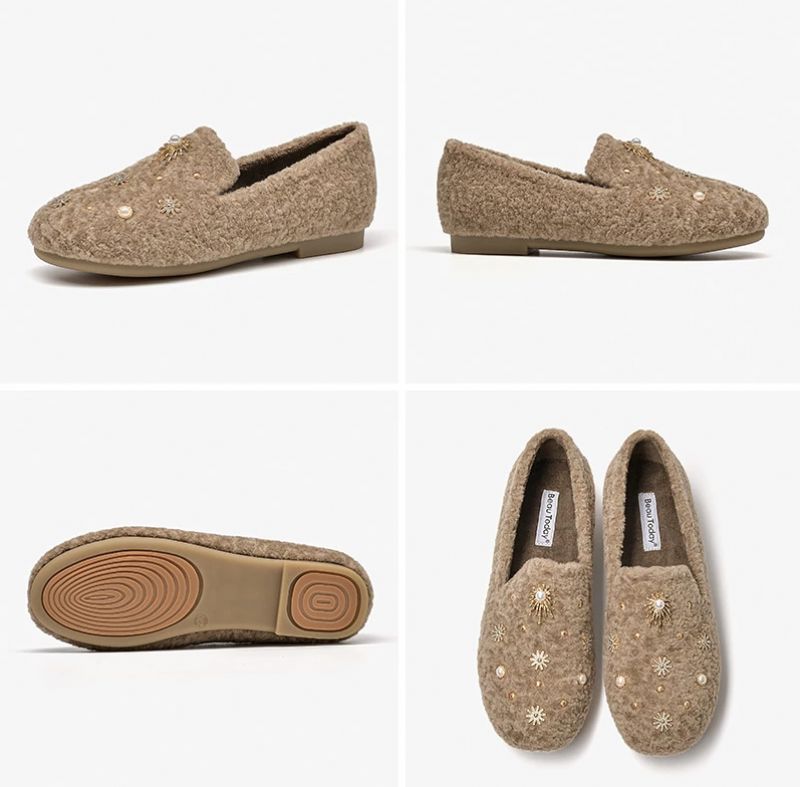 Trina Naisten Loafer-kengät - Ruskea