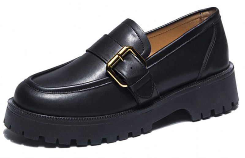 Tula Naisten Platform Slip-on Loafer-kengät - Valkoinen