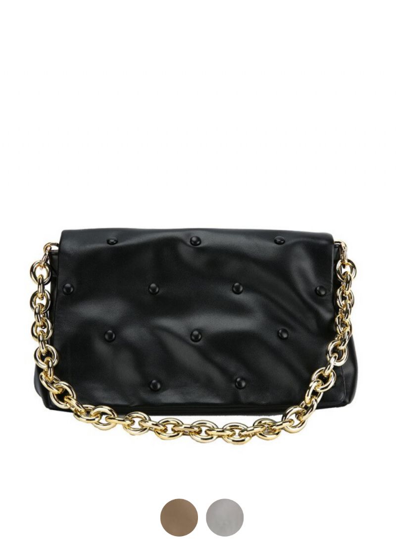 Tulia Naisten Ketjunahkainen Ylellinen Designer Crossbody Käsilaukku