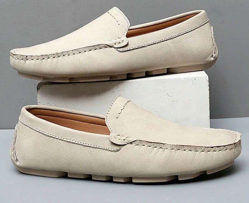 Uldarico Miesten Loafers Vapaa-ajan Kengät - Luu
