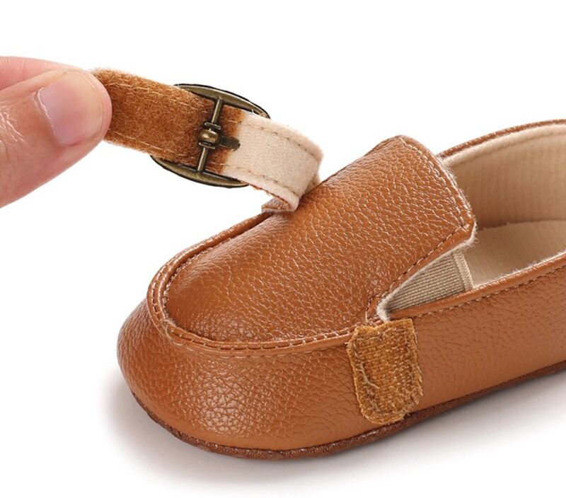 Ulises Baby Boys -loafer-mekkokengät - Ruskea