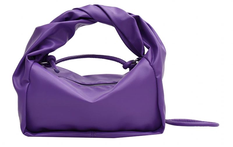 Valdes Naisten Pieni Nahkainen Crossbody Käsilaukku - Violetti