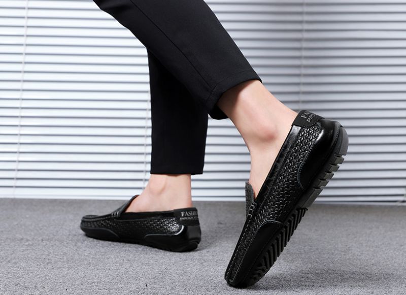 Valeriano Miesten Loafers Vapaa-ajan Kengät - Sininen