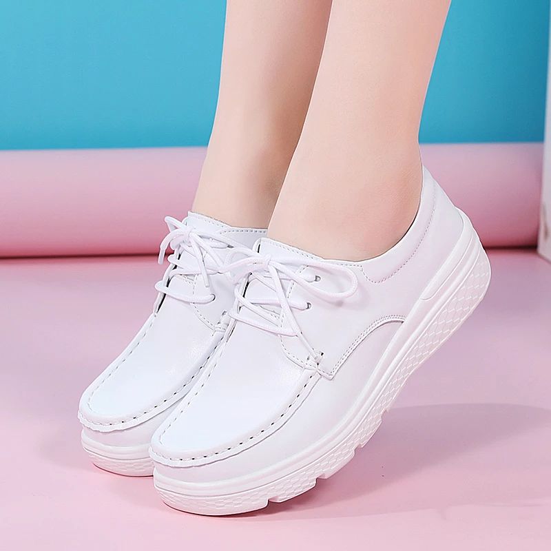 Valeska Naisten Loafer-kengät - Valkoinen