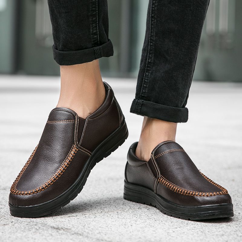 Valle Miesten Loafers-mekkokengät - Musta
