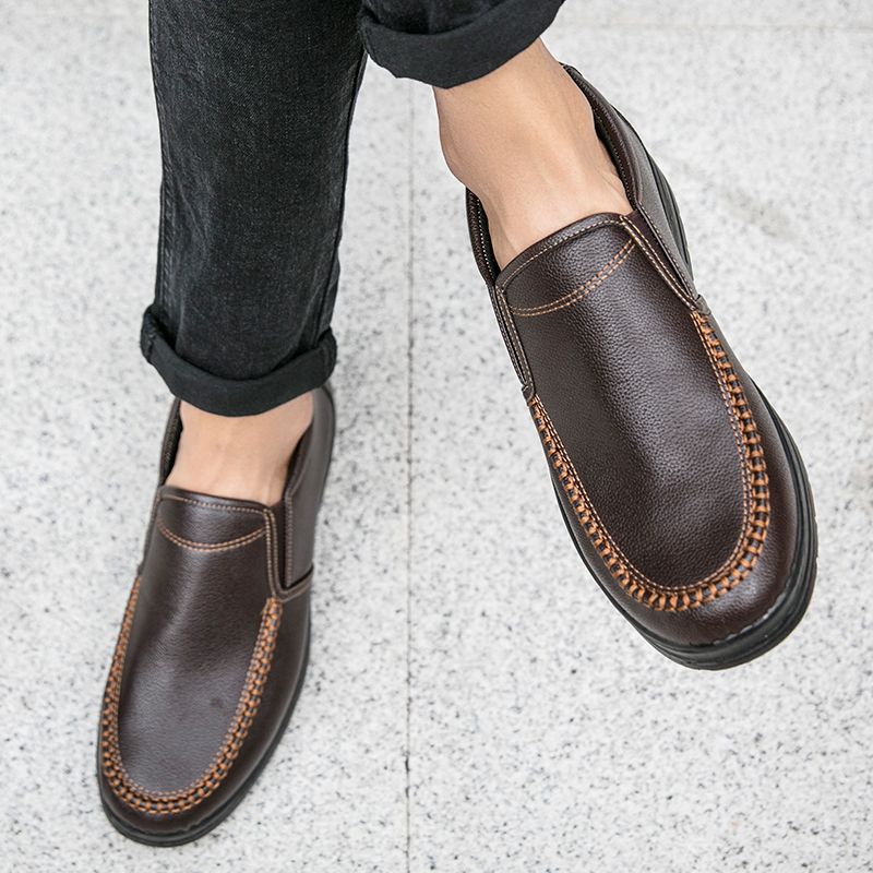 Valle Miesten Loafers-mekkokengät - Musta