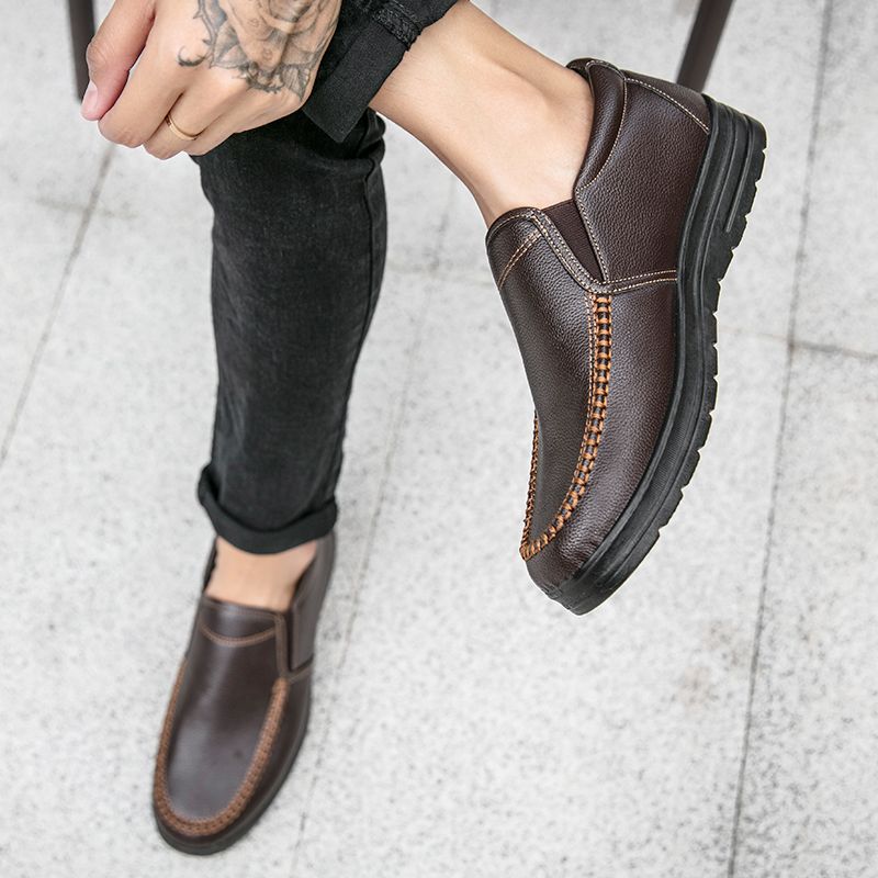 Valle Miesten Loafers-mekkokengät - Musta