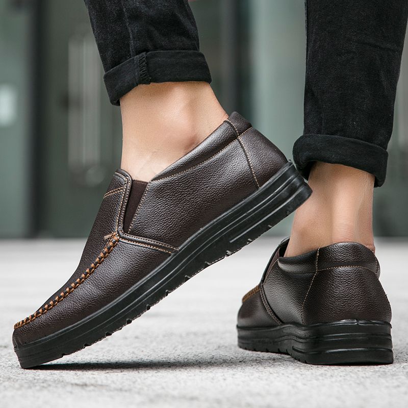 Valle Miesten Loafers-mekkokengät - Musta