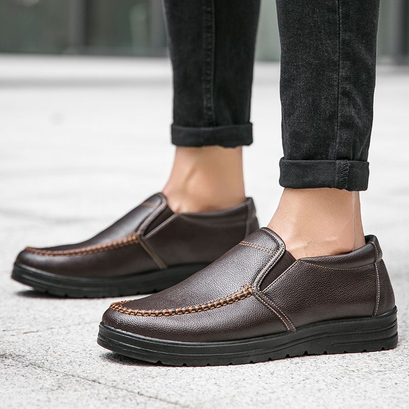 Valle Miesten Loafers-mekkokengät - Musta