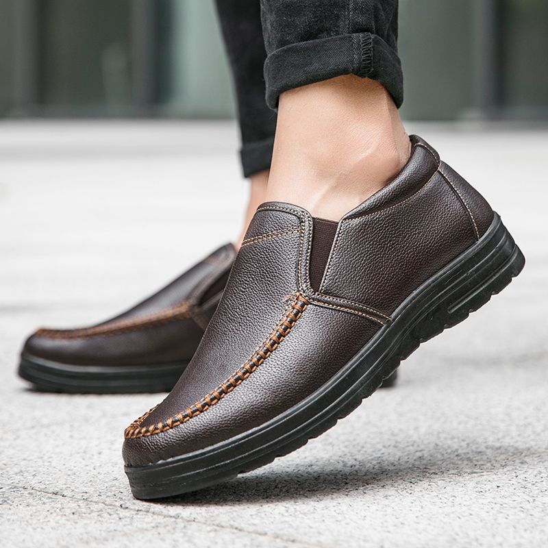 Valle Miesten Loafers-mekkokengät - Musta