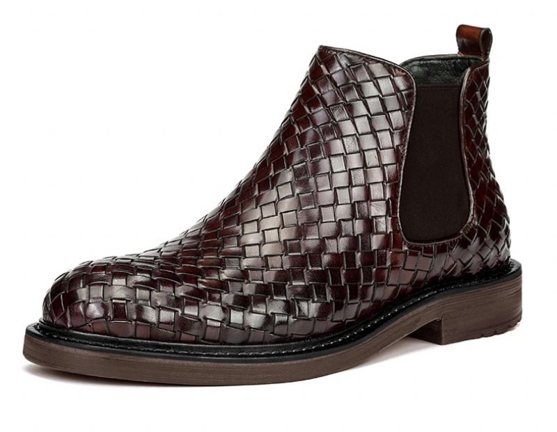 Varane Miesten Chelsea Boot - Burgundy