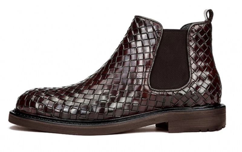 Varane Miesten Chelsea Boot - Burgundy