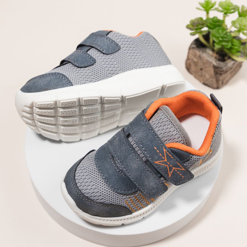 Vauce Unisex Lasten Rento Tennarit - Harmaa