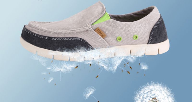 Vay Miesten Slip-on Sneaker - Valkoinen