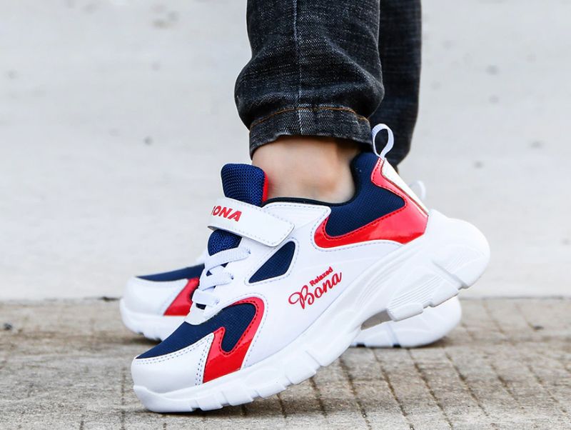 Velez Unisex Lasten Juoksukengät - Navy