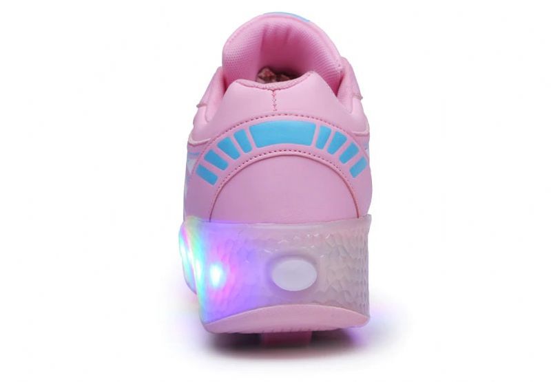 Verenice Tyttöjen Roller Sneaker - Vaaleanpunainen
