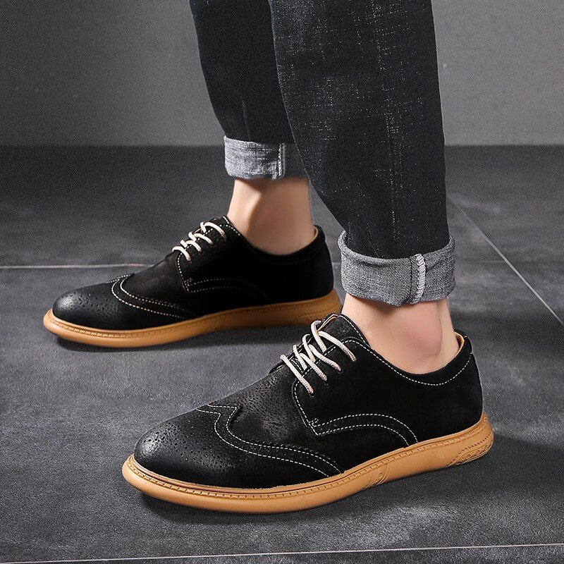 Veret Miesten Loafer Dress -kengät - Oliivi