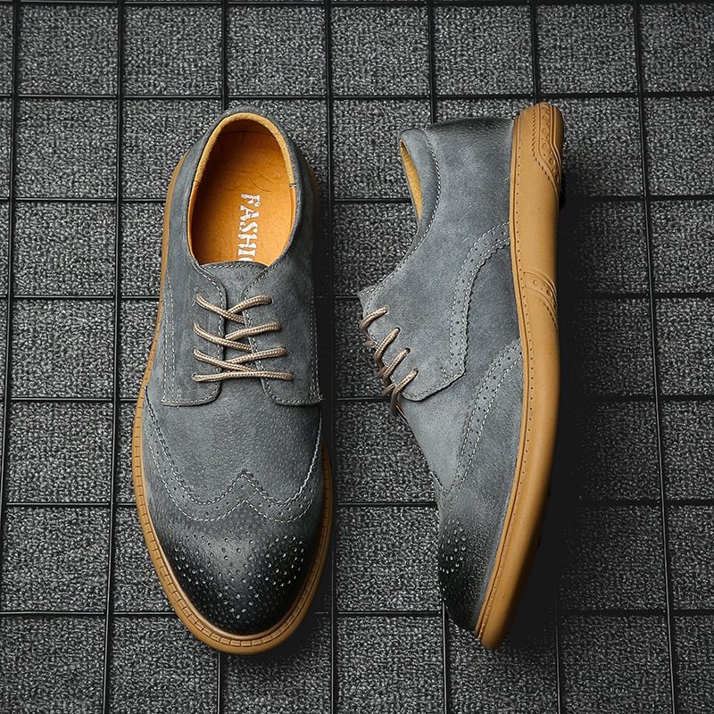 Veret Miesten Loafer Dress -kengät - Oliivi