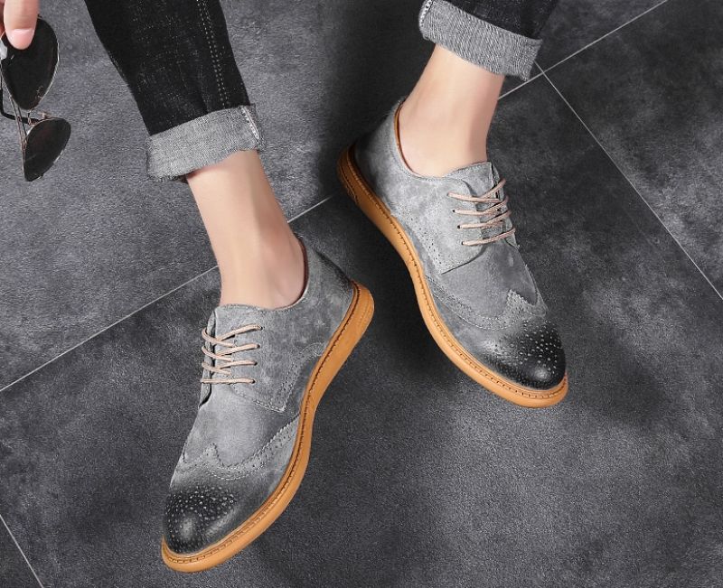 Veret Miesten Loafer Dress -kengät - Oliivi
