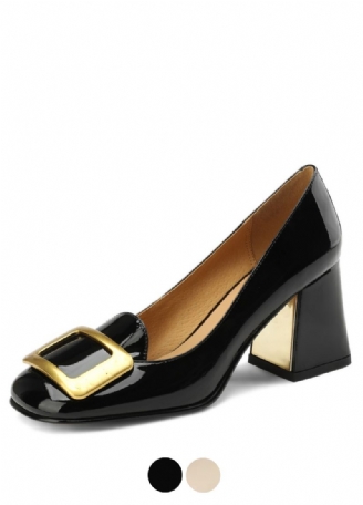 Victoria Naisten Elegant Square Heels -pumput