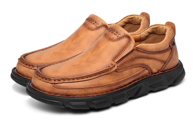 Vidal Miesten Loafers Vapaa-ajan Kengät - Ruskea