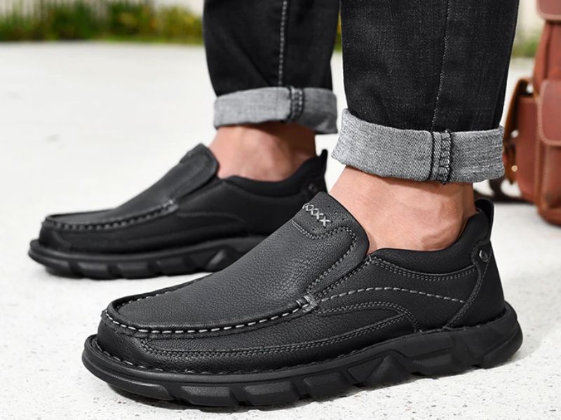 Vidal Miesten Loafers Vapaa-ajan Kengät - Ruskea