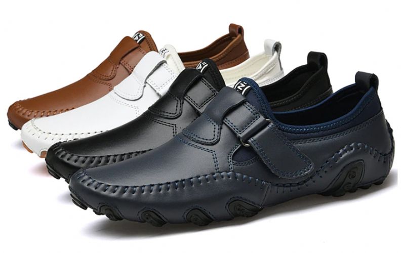 Villa Miesten Loafers Vapaa-ajan Kengät - Musta