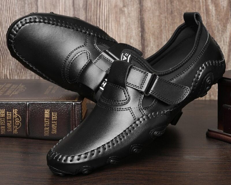 Villa Miesten Loafers Vapaa-ajan Kengät - Musta