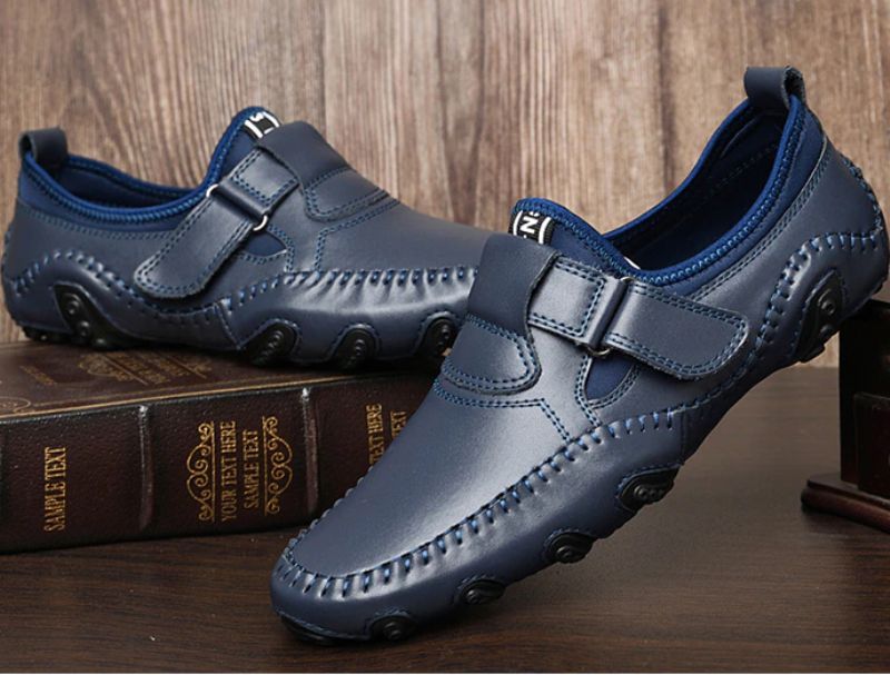 Villa Miesten Loafers Vapaa-ajan Kengät - Musta