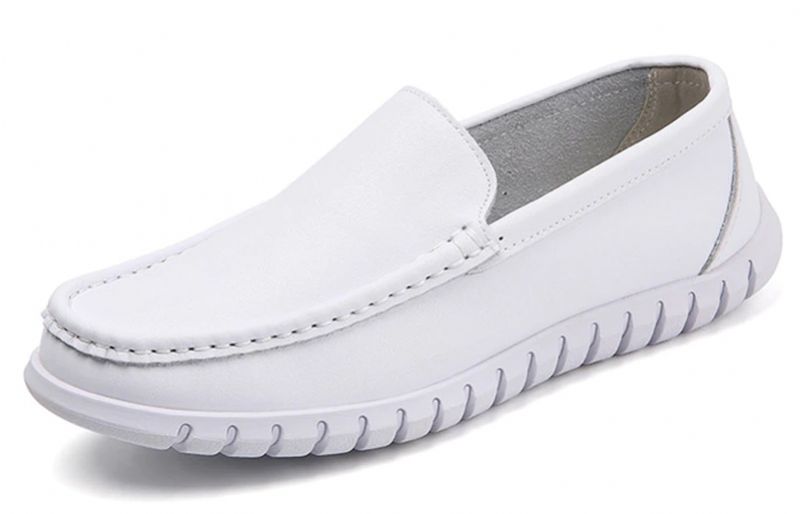 Viltrum Miesten Loafers -ylelliset Kengät - Valkoinen