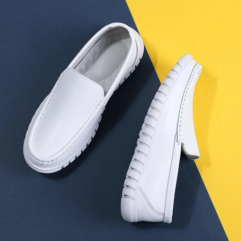 Viltrum Miesten Loafers -ylelliset Kengät - Valkoinen