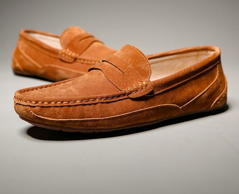 Virgil Miesten Loafers -kengät - Pronssi