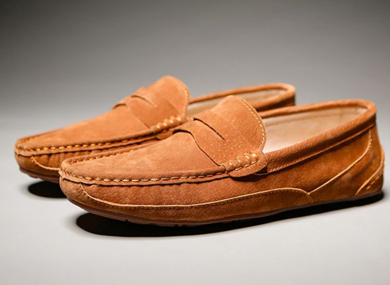 Virgil Miesten Loafers -kengät - Pronssi