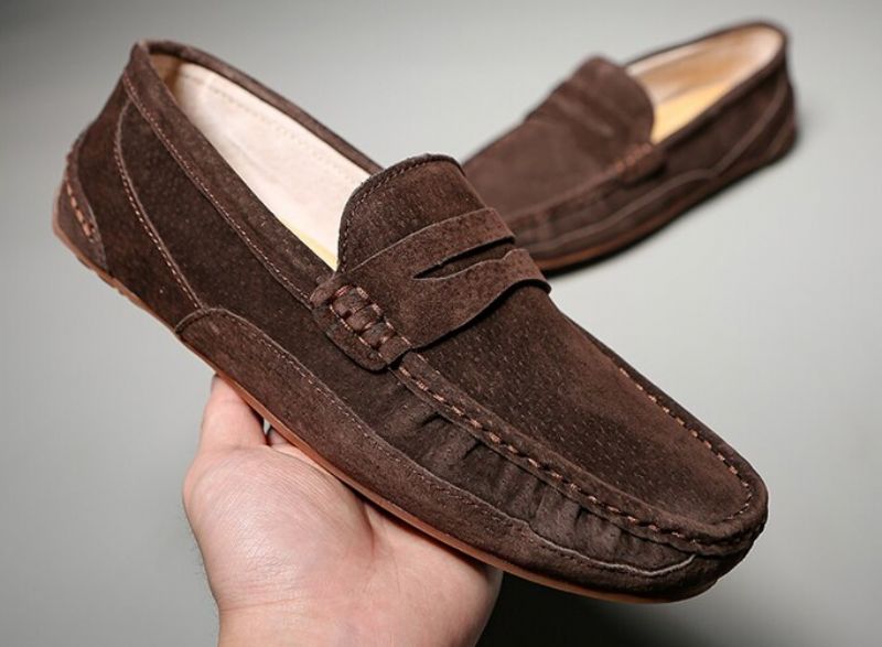 Virgil Miesten Loafers -kengät - Pronssi