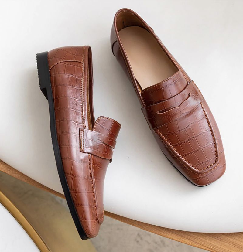 Volga Loaferit - Ruskea
