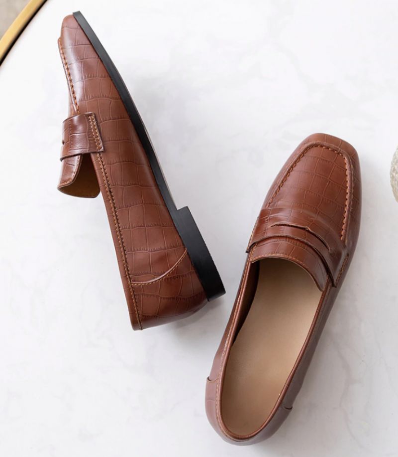 Volga Loaferit - Ruskea